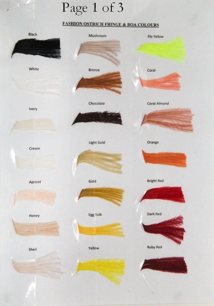 Fashion Colour chart