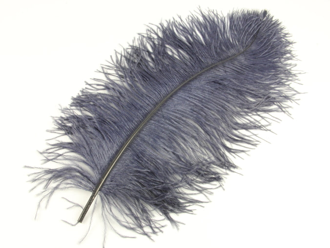 Ostrich Premium Wing Feather (50-65cm) Navy