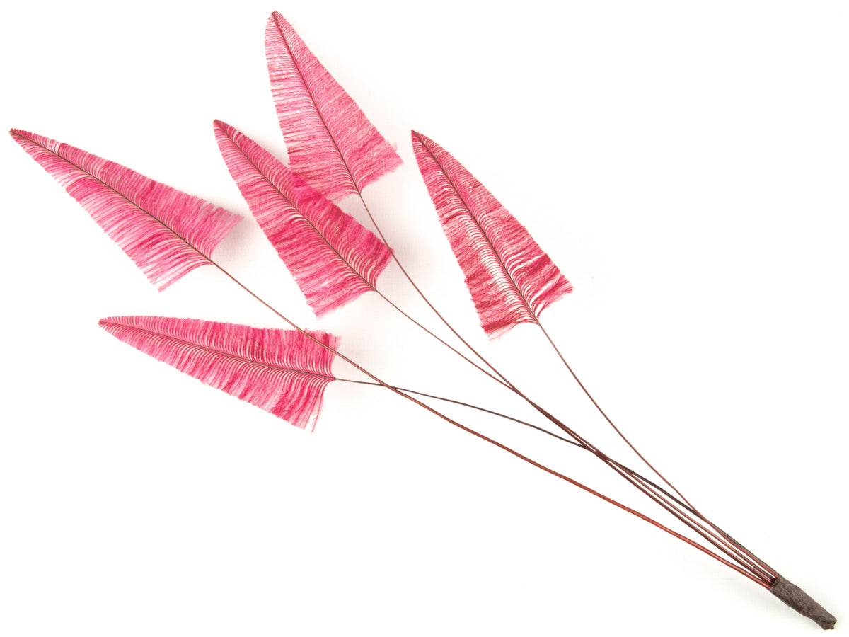 Stripped Ostrich Spray Magenta