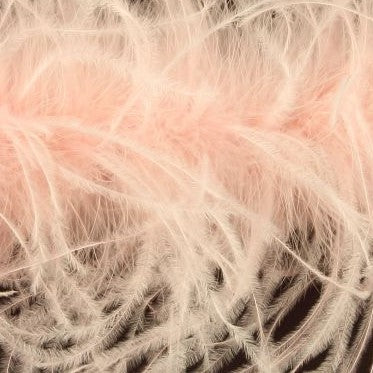 Ostrich/Marabout Boa 1.8m - 5 ply Pale Pink