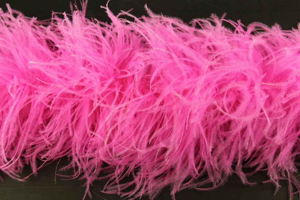 Ostrich/Marabout Boa 1.8m - 5 ply Shocking Pink