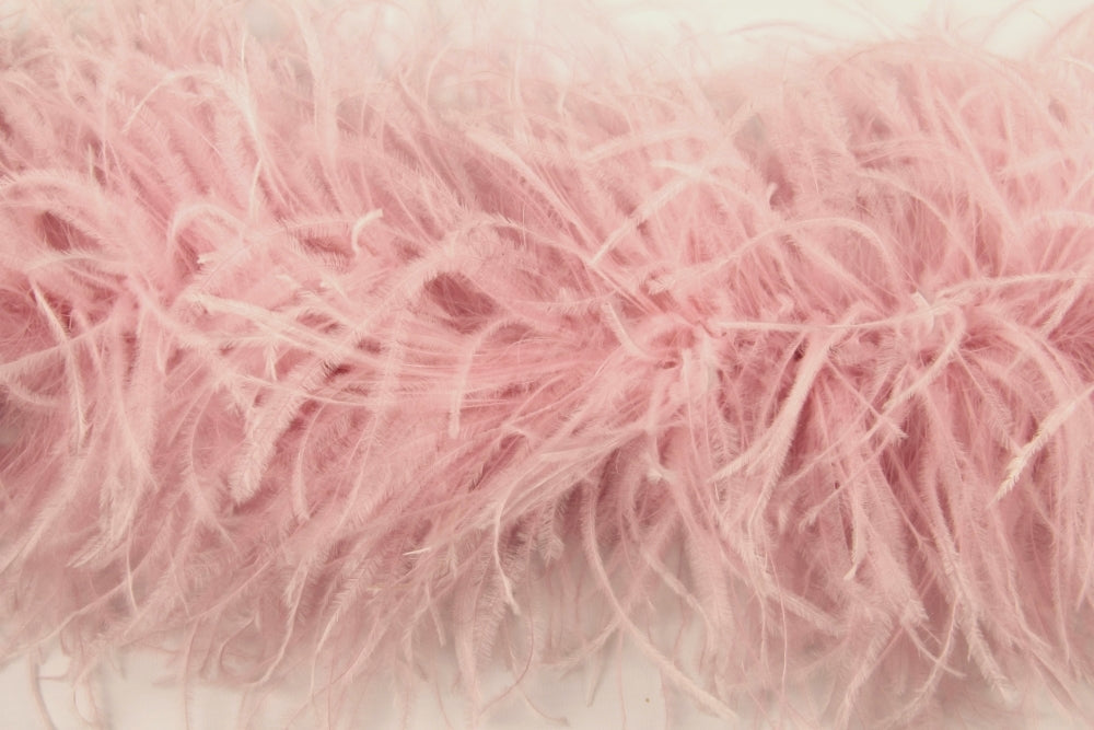 Ostrich/Marabout Boa 1.8m - 5 ply Pretty Pink