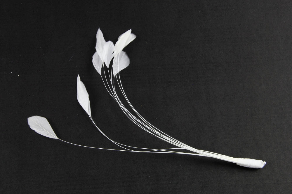 Stripped Coque Mount White