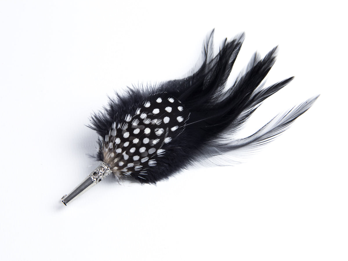 Cocktail Style Brooch - BKRZ20 Black