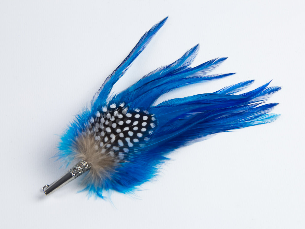 Cocktail Style Brooch - BKRZ20 Turquoise