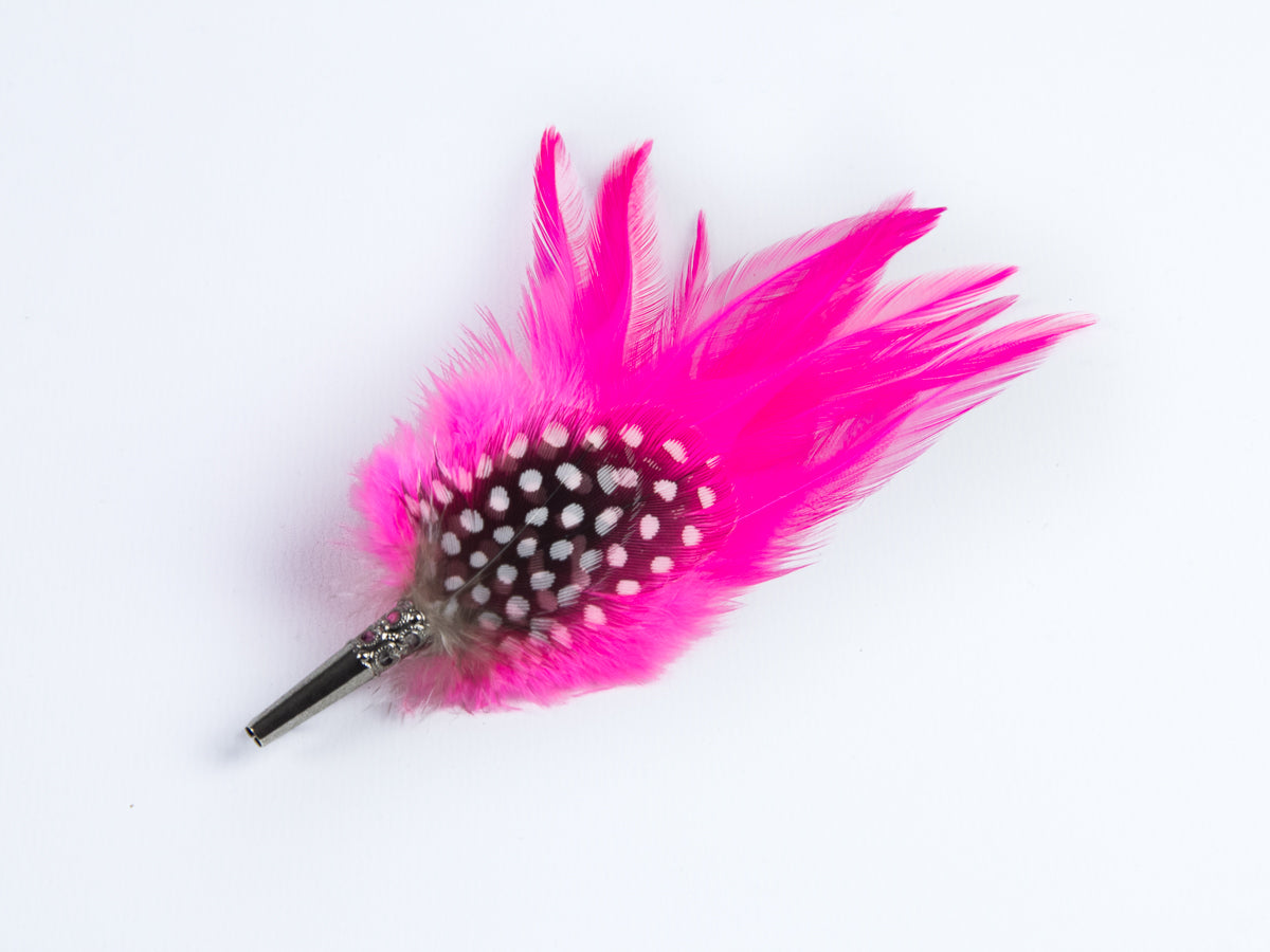 Cocktail Style Brooch - BKRZ20 Shocking Pink
