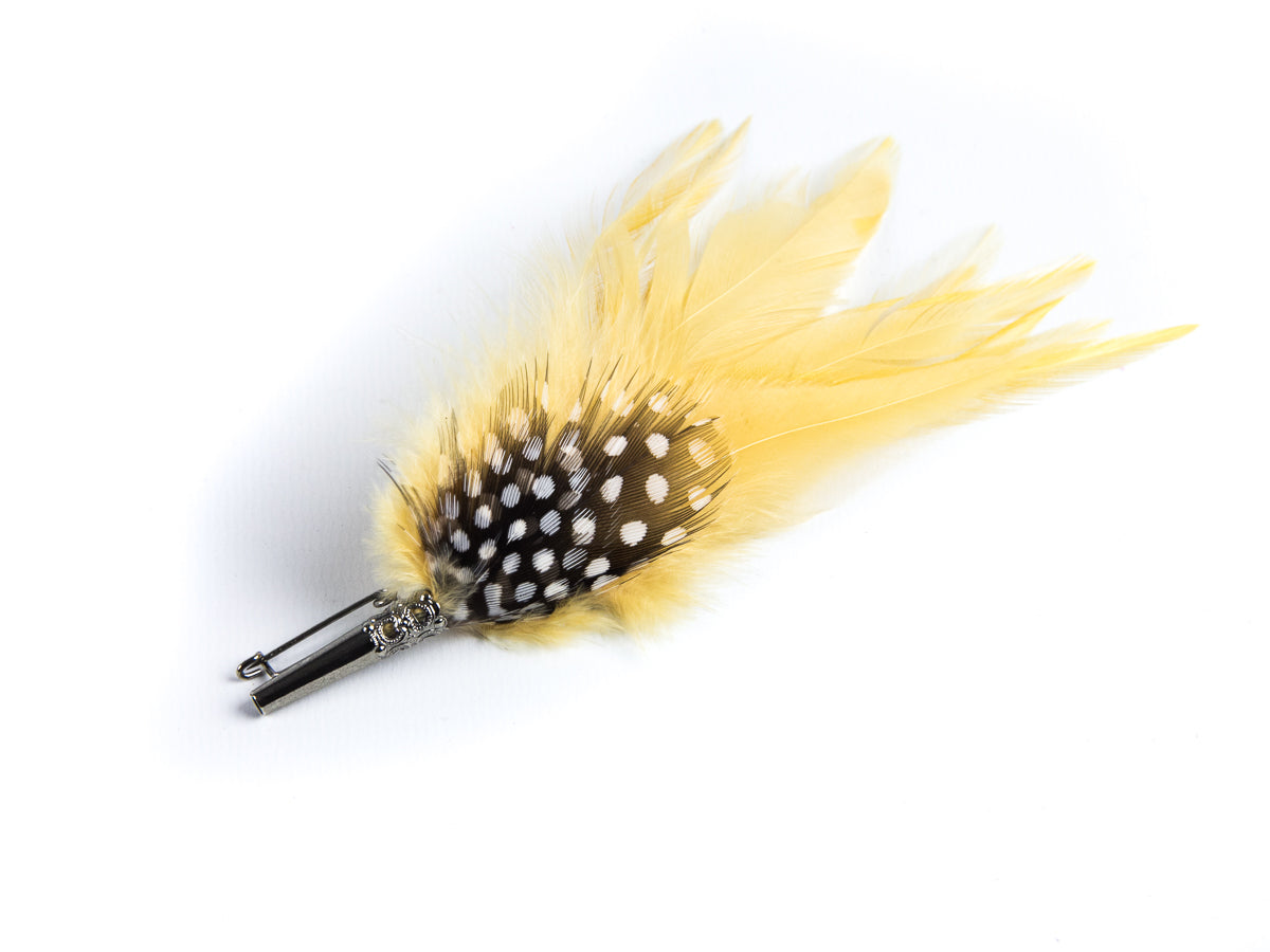 Cocktail Style Brooch - BKRZ20 Light Gold