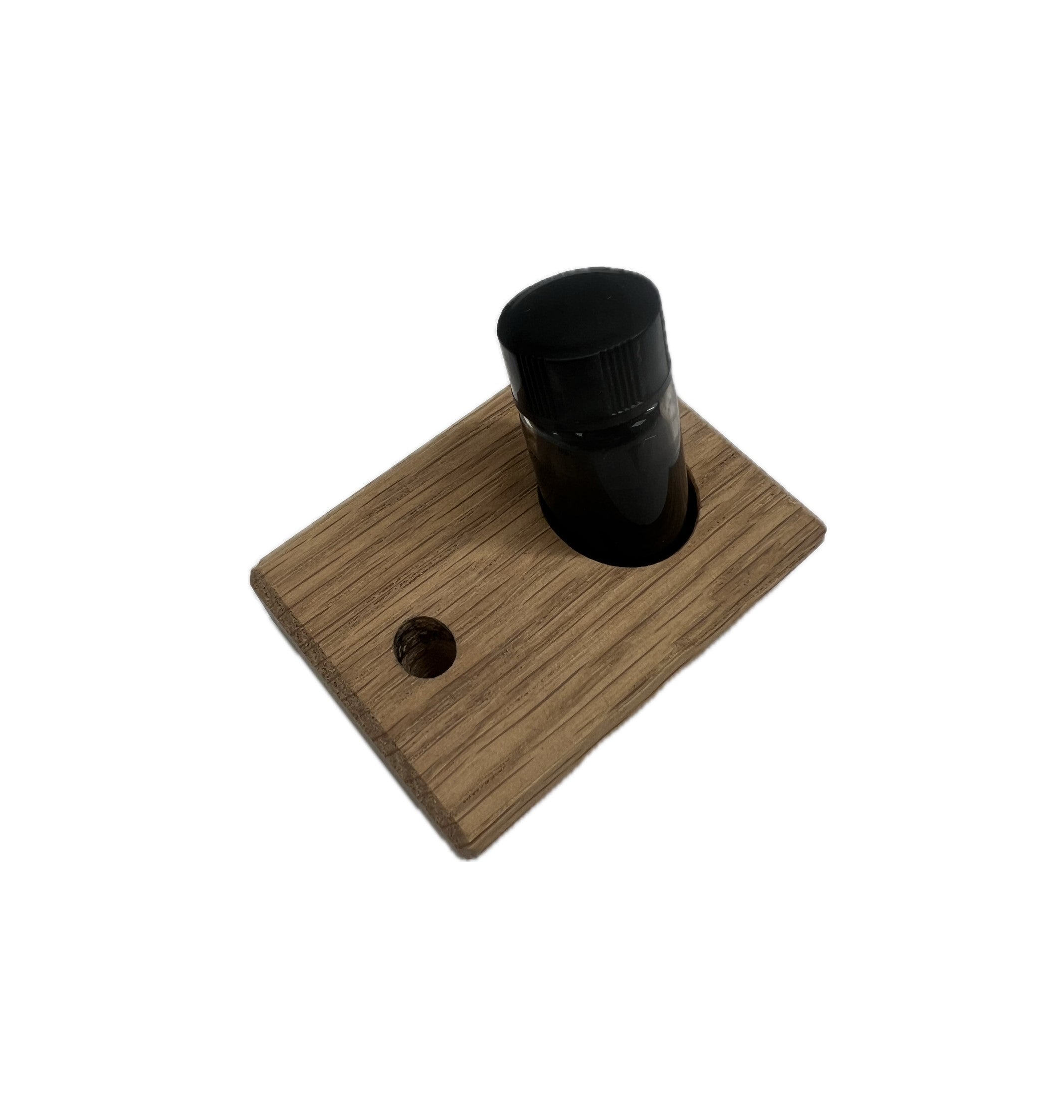 Oak bottle and pen stand 2
