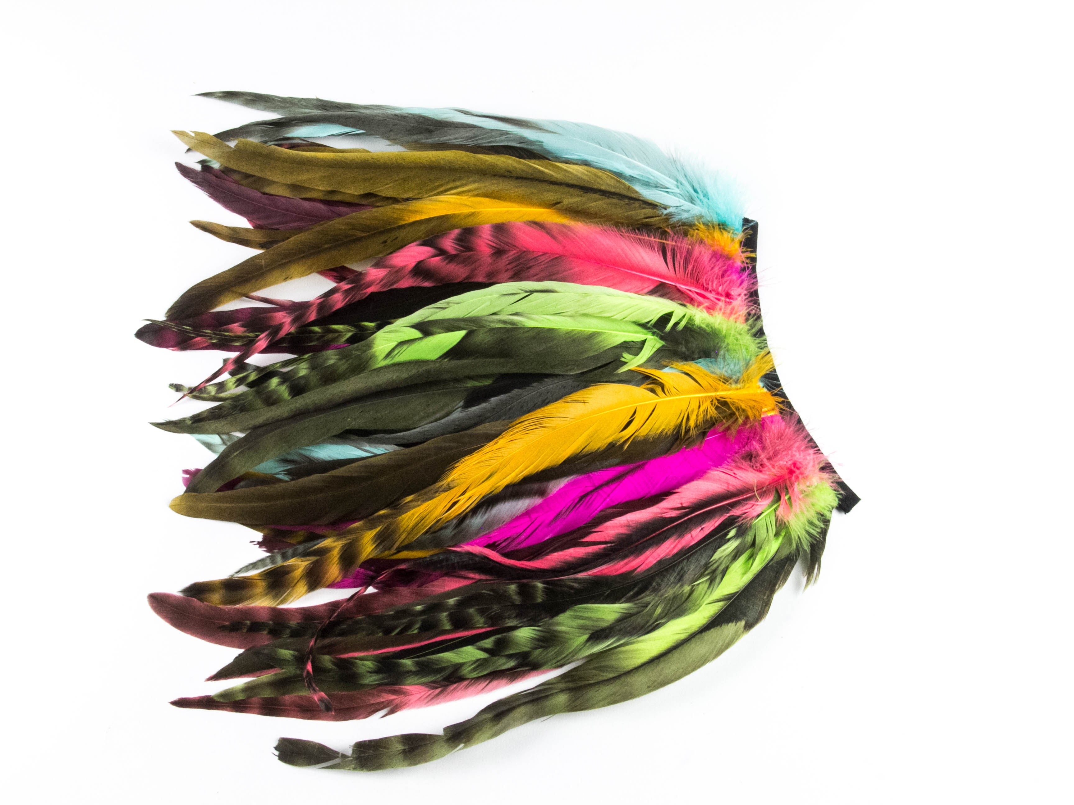 Long Chinchilla Coque Fringe - Dancewear colours