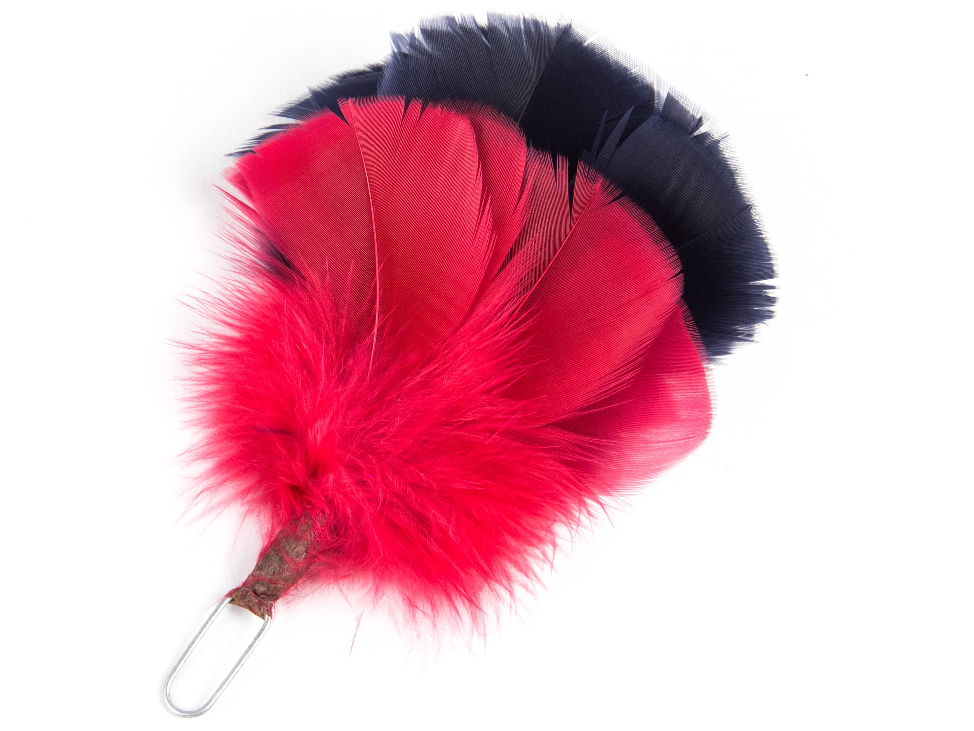 Flat Glengarry Hackle two colours (Pack of 5)