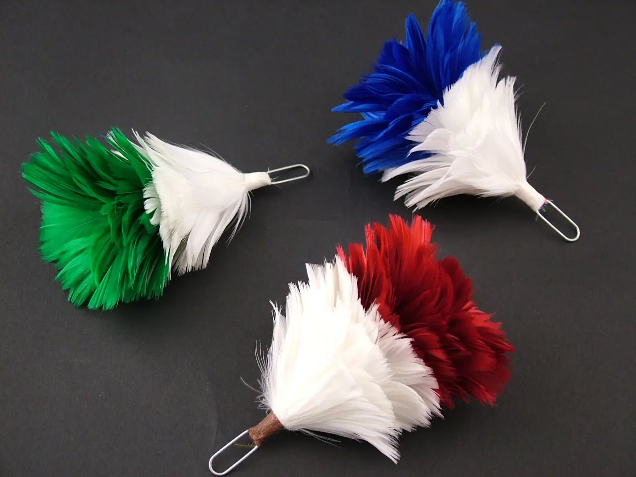 Glengarry/Balmoral Hackle – 2 or 3 colours (Pack of 3)