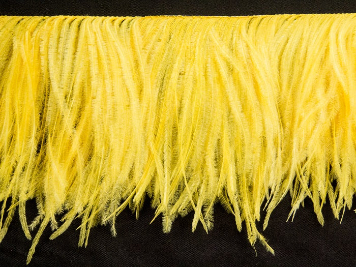 Ostrich Feather fringe with Lurex - Dancewear colours