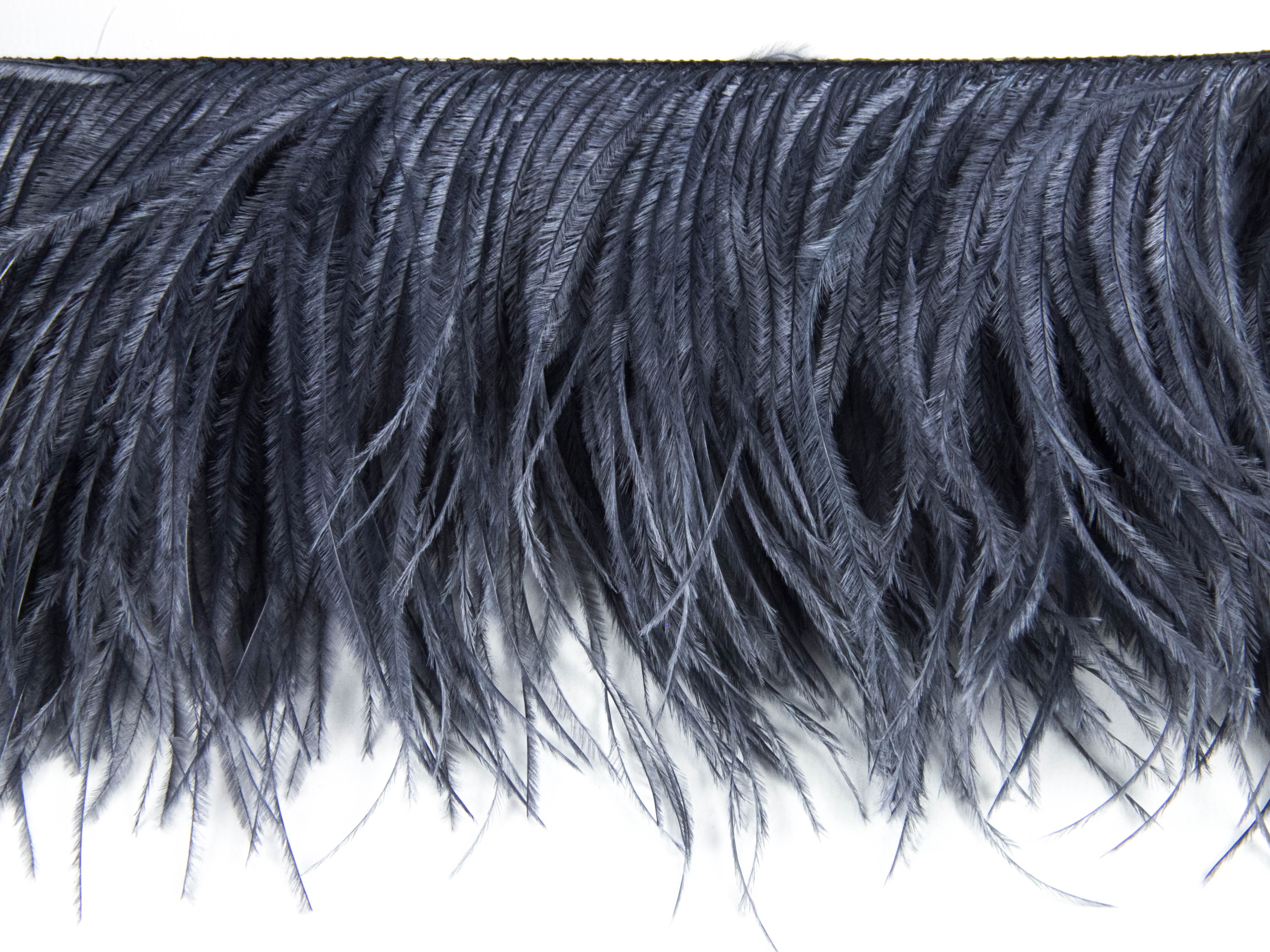 2 Ply Ostrich Feather Fringe (10cm depth) - Dancewear Colours