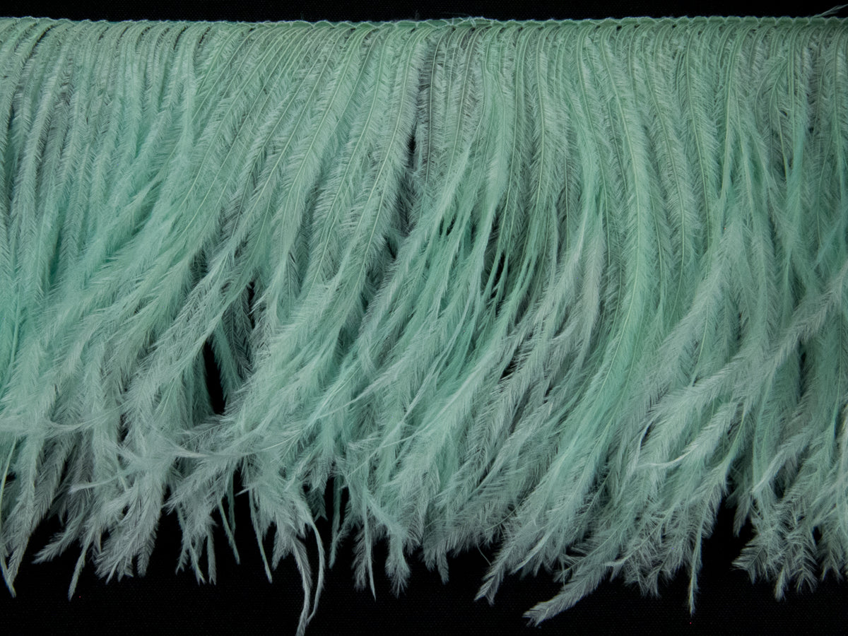 2 Ply Ostrich Feather Fringe (10cm depth) - Dancewear Colours