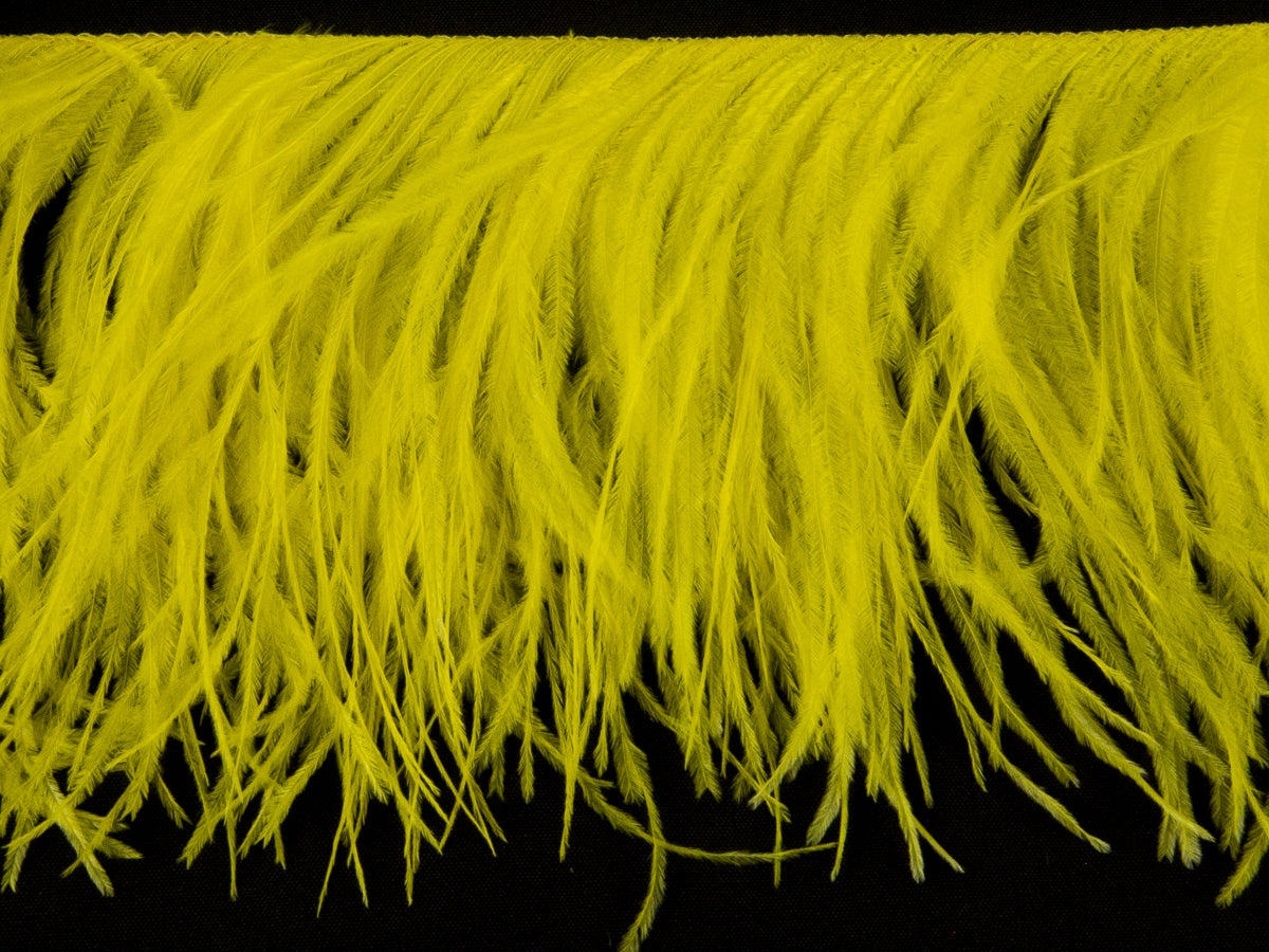 2 Ply Ostrich Fringe (13-15cm depth) - Fashion Colours
