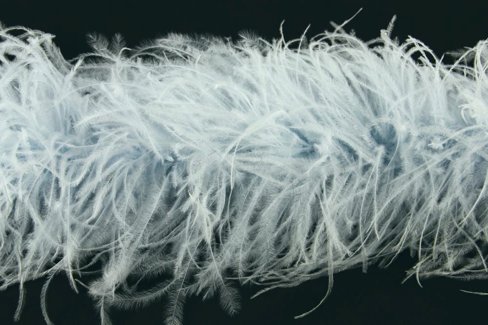 Ostrich Feather Boa with Lurex - Fashion Colours