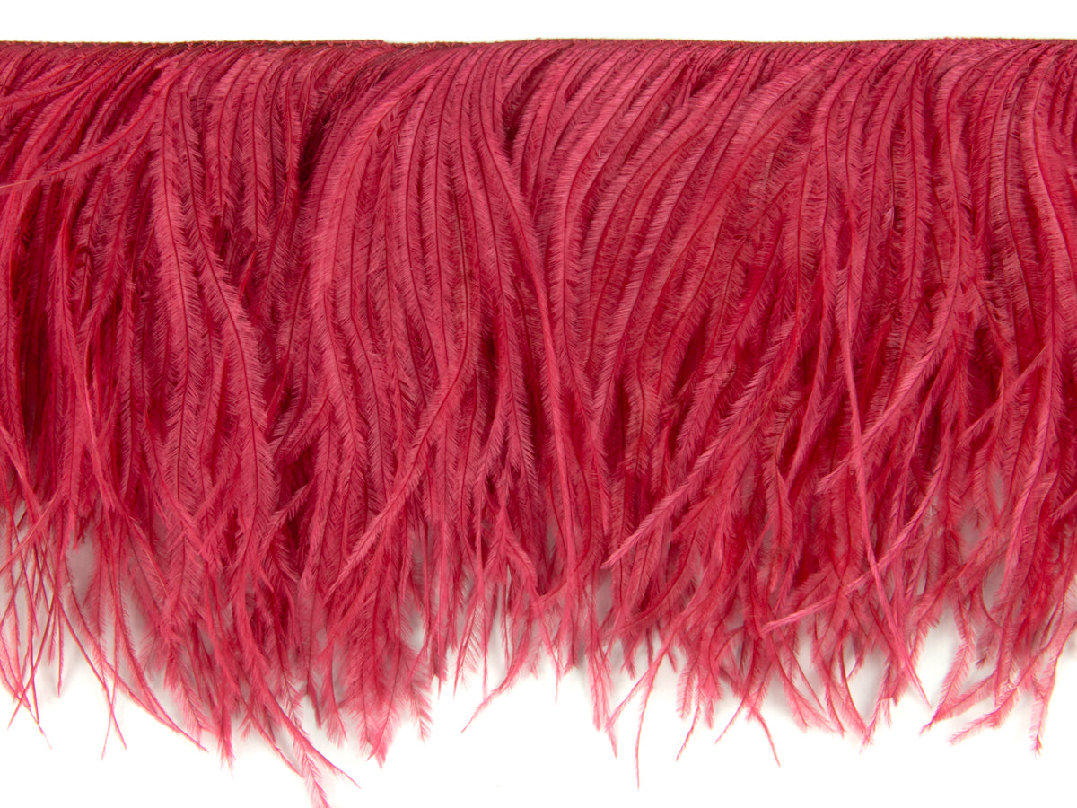 2 Ply Ostrich Fringe (13-15cm depth) - Fashion Colours
