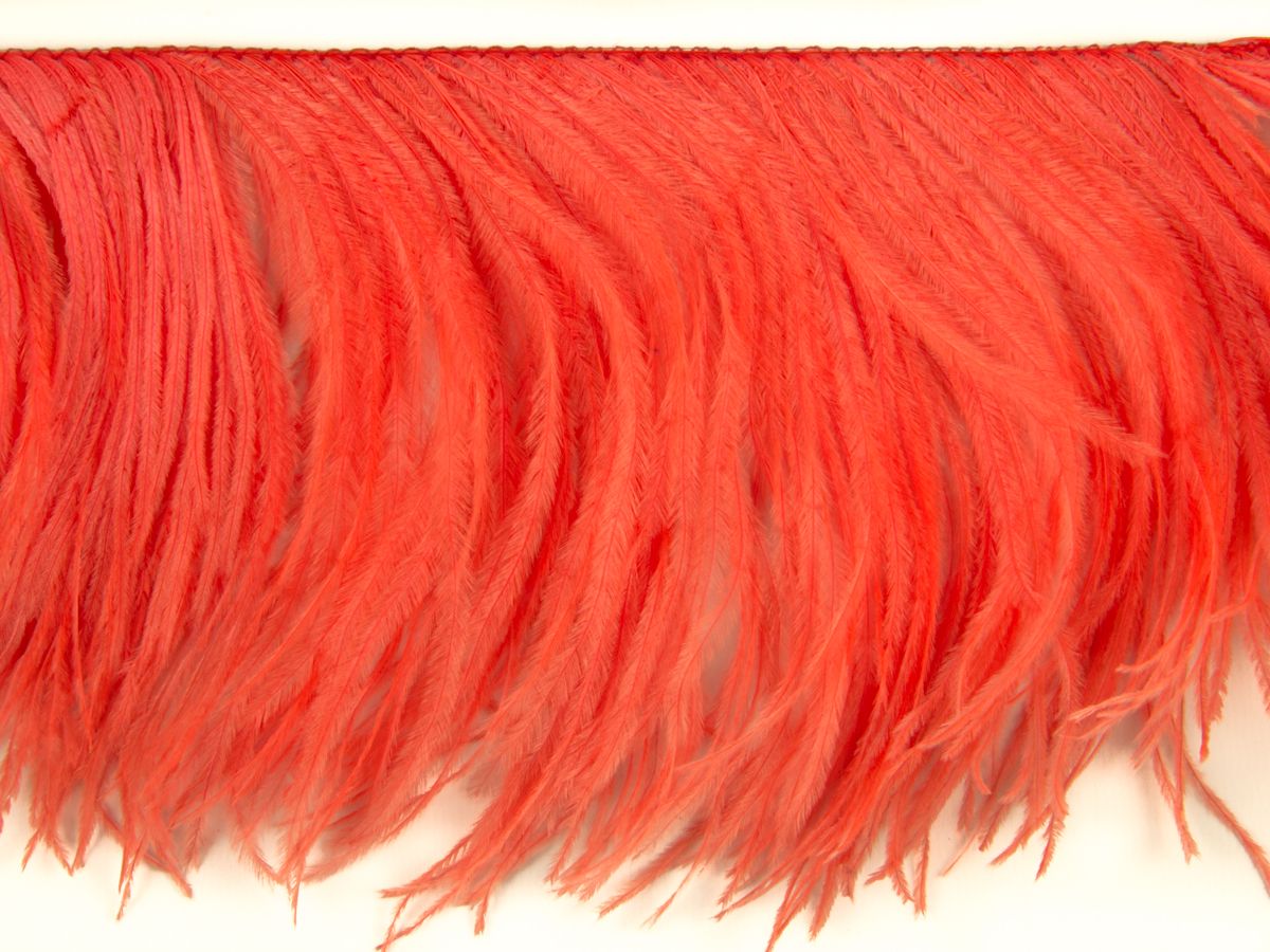 Ostrich Feather fringe with Lurex - Dancewear colours