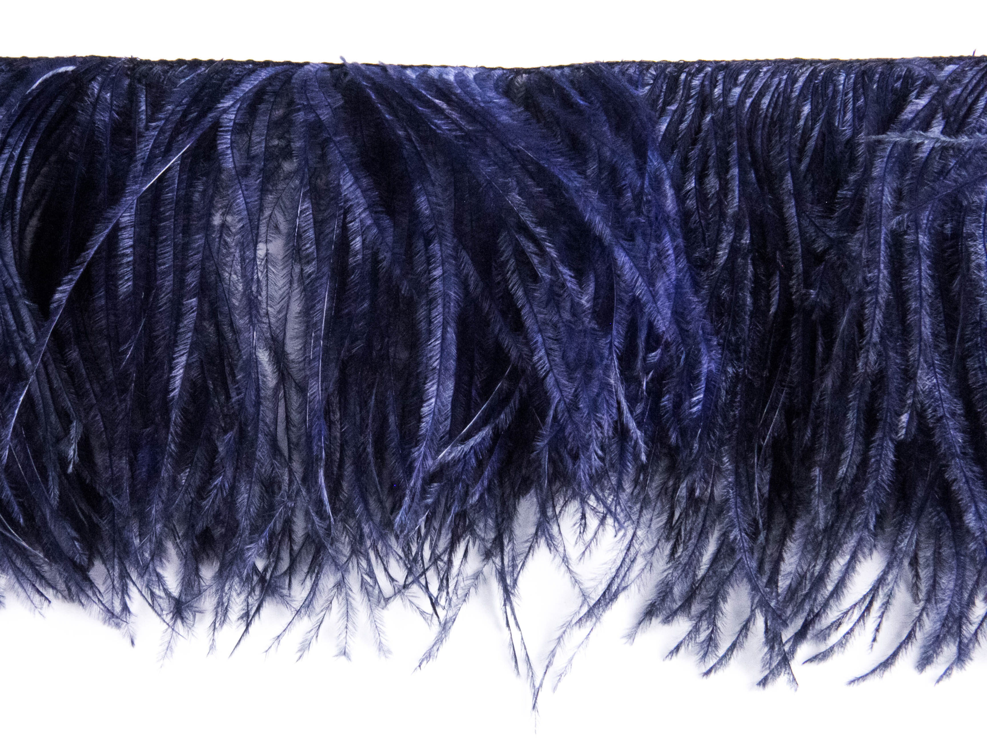 Ostrich Feather fringe with Lurex - Dancewear colours