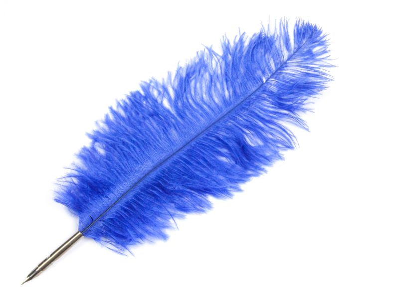 Mini Prime Ostrich Feather Pen (Pack of 10)