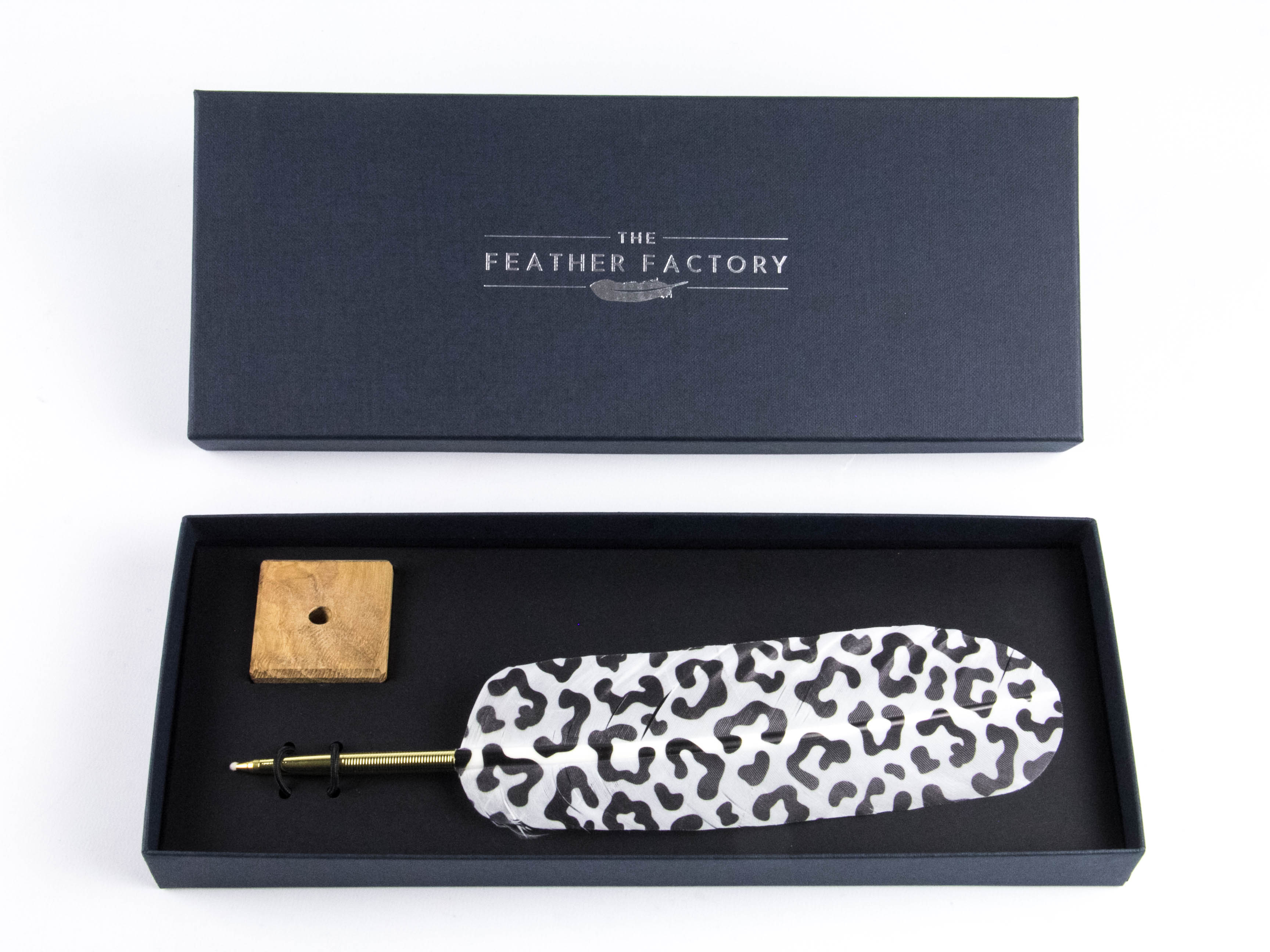Luxury Full Feather Print Pens (Pack of 10)