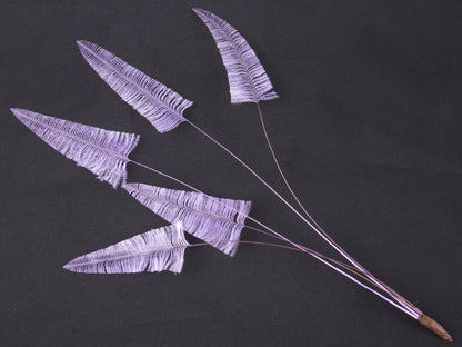 Stripped Ostrich Spray Lilac