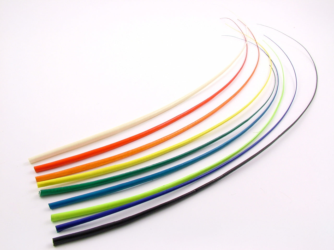Stripped Ostrich Quill