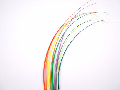 Stripped Ostrich Quill