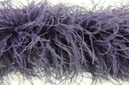 Ostrich/Marabout Boa 1.8m - 5 ply Purple (Boa)