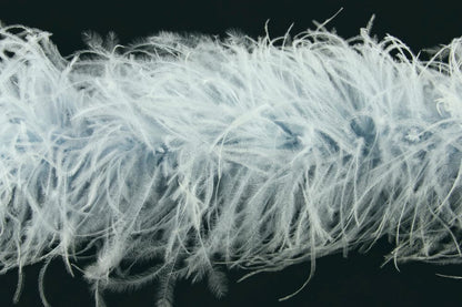 Ostrich/Marabout Boa 1.8m - 5 ply Baby Blue