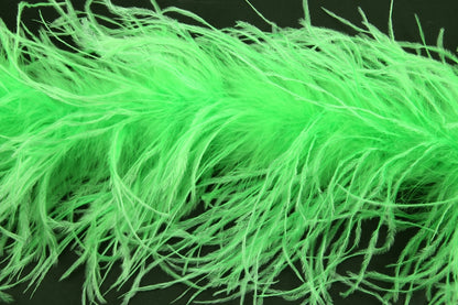 Ostrich/Marabout Boa 1.8m - 2ply Lime
