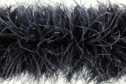 Ostrich/Marabout Boa 1.8m - 2ply Navy