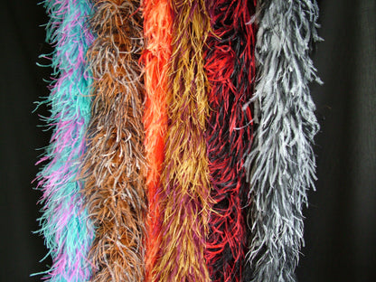 Ostrich/Marabout Boa Two Tone 1.8m - 5 ply