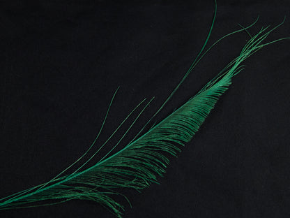 Peacock Sword Feather Dyed 25-30cm, Emerald
