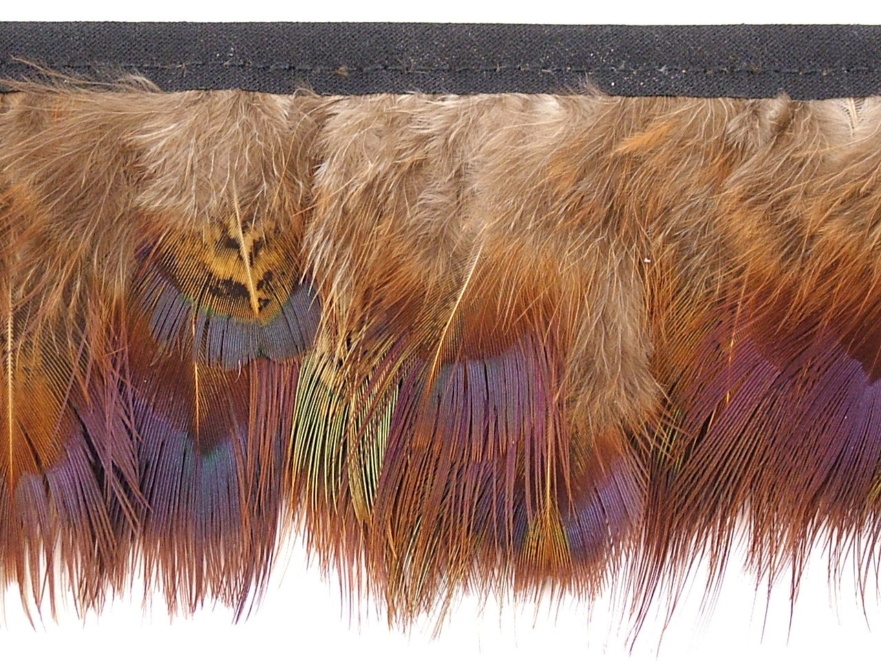Pheasant Hair Fringe per metre
