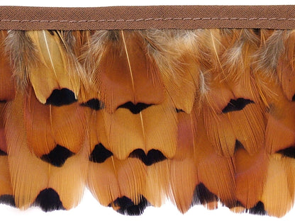 Pheasant Gold Side Fringe per metre