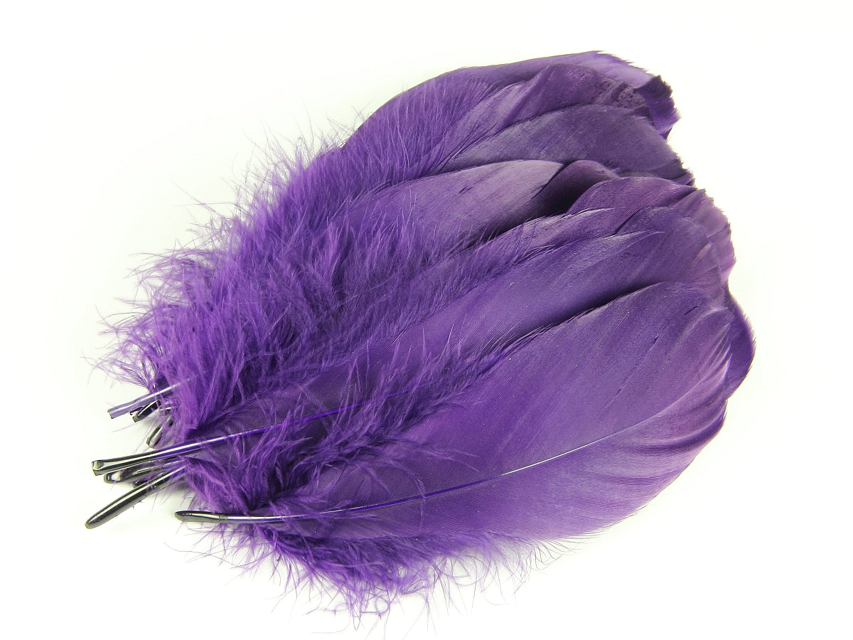 Goose Nagoire Feathers (12-18cm) Cadbury Purple