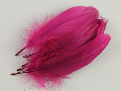 Goose Nagoire Feathers (12-18cm) Fuchsia