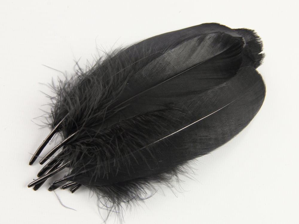 Goose Nagoire Feathers (12-18cm) Black