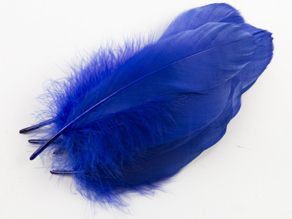 Goose Nagoire Feathers (12-18cm) Royal Blue