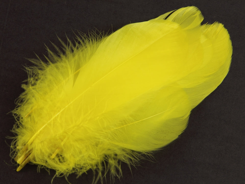 Goose Nagoire Feathers (12-18cm) Yellow
