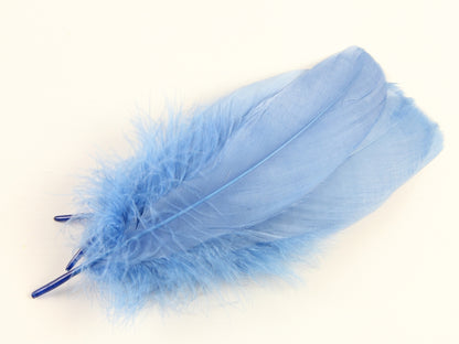 Goose Nagoire Feathers (12-18cm) Light Blue