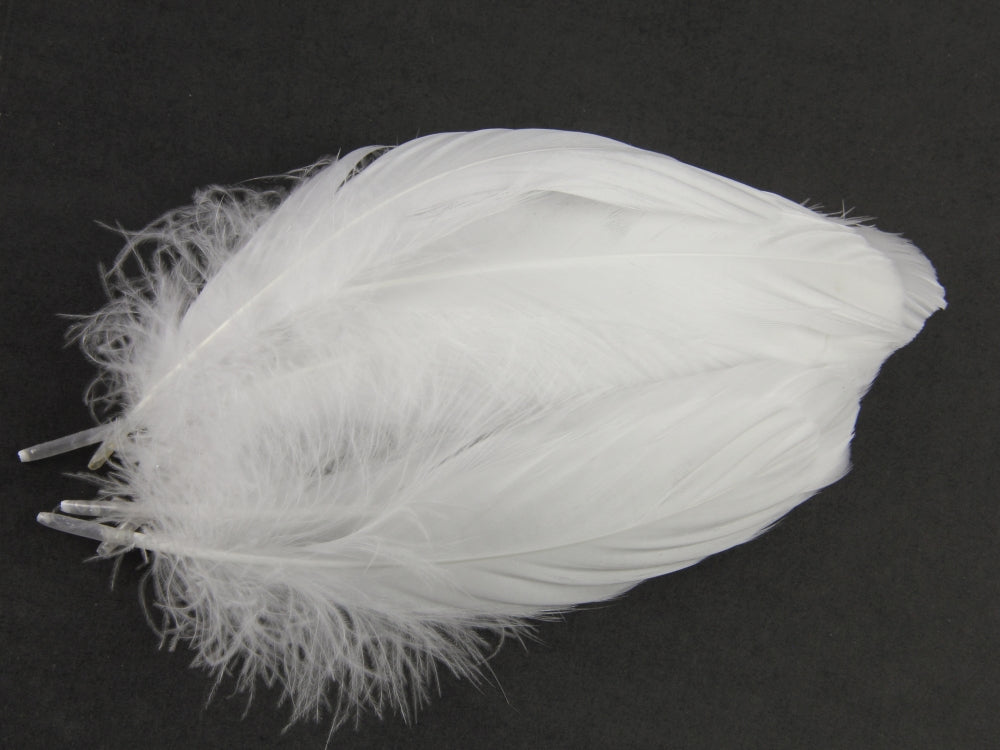 Goose Nagoire Feathers (12-18cm) White
