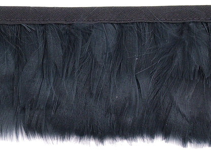 Goose Coquille Feather Fringe per metre