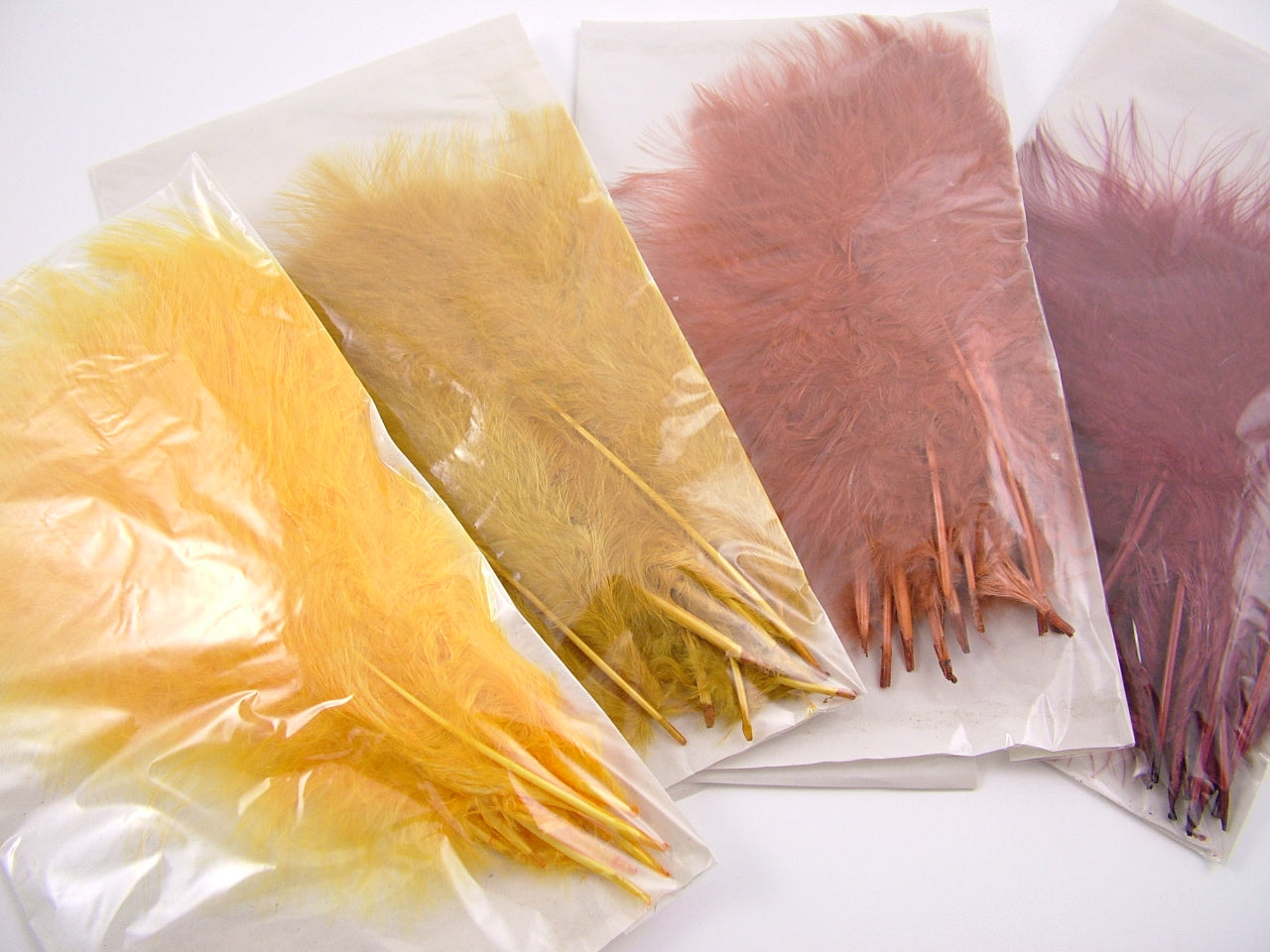 Turkey Marabout Feathers
