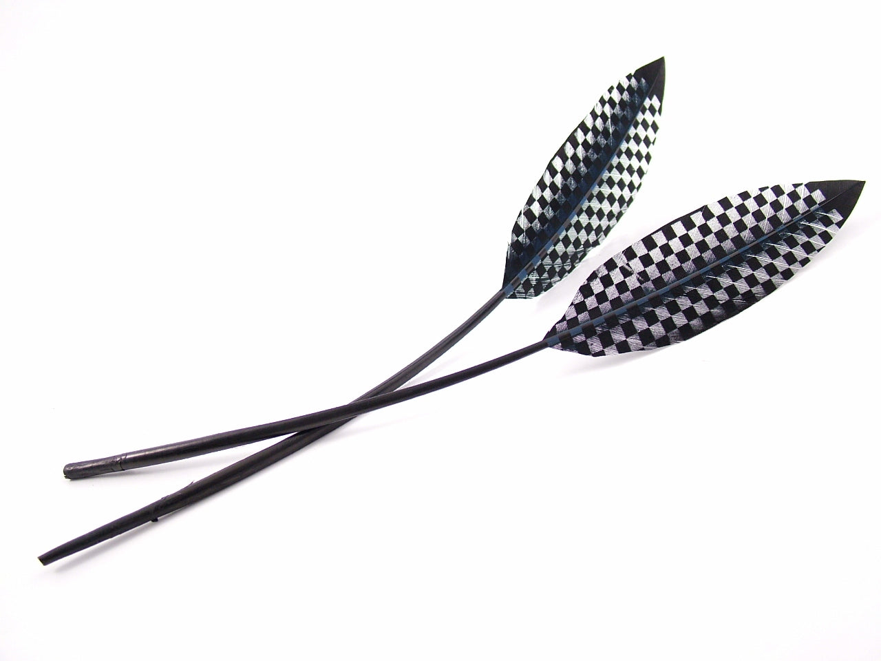 Teardrop Quill with small check