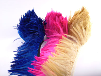 Hackle Feather Fringe per metre