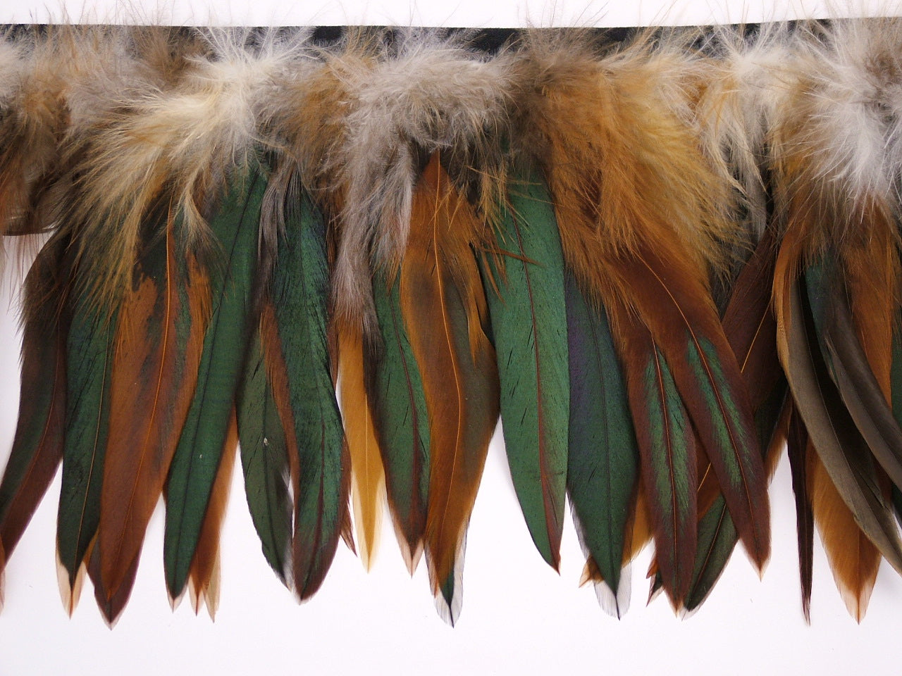 Schlappen Feather Fringe per metre