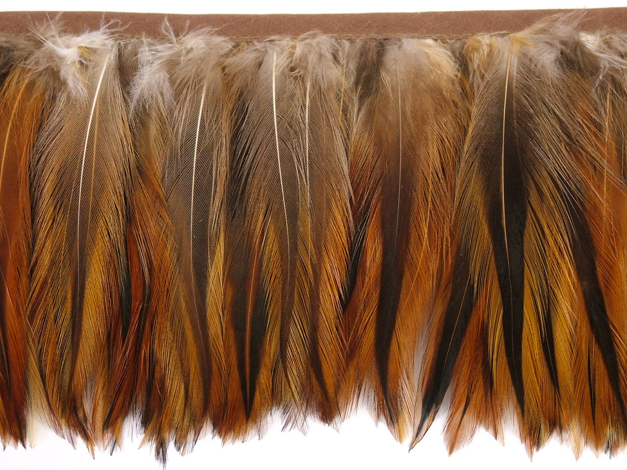Furnace Hackle Fringe per metre