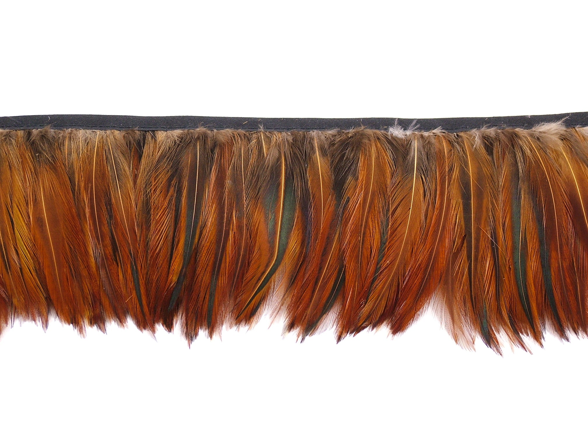 Furnace Hackle Fringe per metre